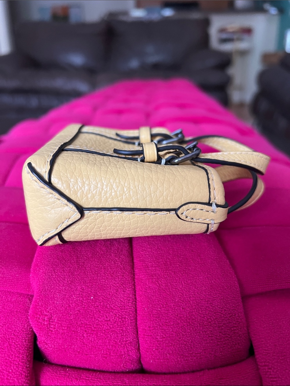 Coach Mini Warner Tote Bag Charm - Picture 8 of 10